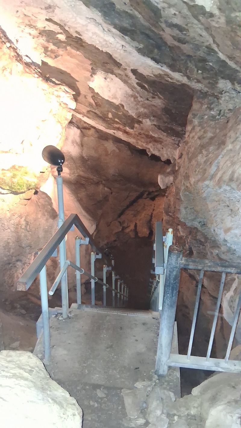 Descending Ninety Feet Into the Depths
