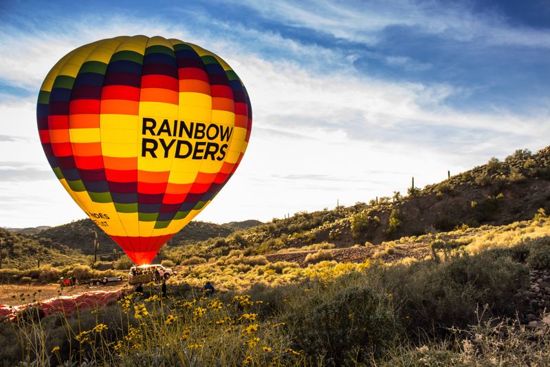 Hot Air Balloon Ride Over Sonoran Desert, Phoenix Area