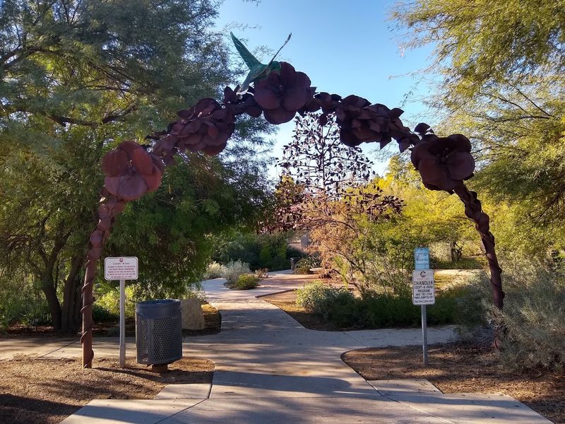 Desert Breeze Park Splash Pad, Chandler, Arizona