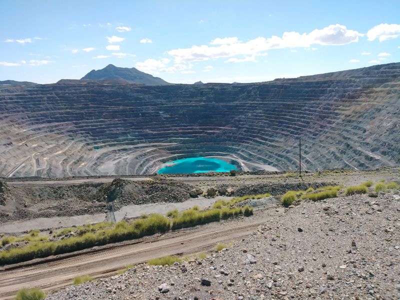 Sunset From Mine Tailings Viewpoint