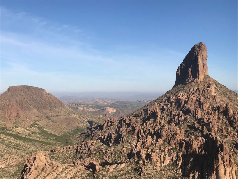 Fremont Saddle Via Peralta Trail, Superstition Wilderness