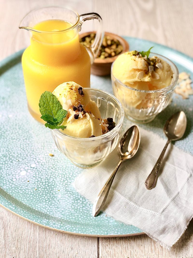 Orange Sherbet: Citrus State's Refreshing Finale