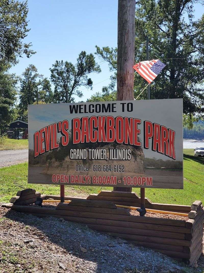 Devil's Backbone Park Campground, Grand Tower Devil's Backbone Park Campground, Grand Tower