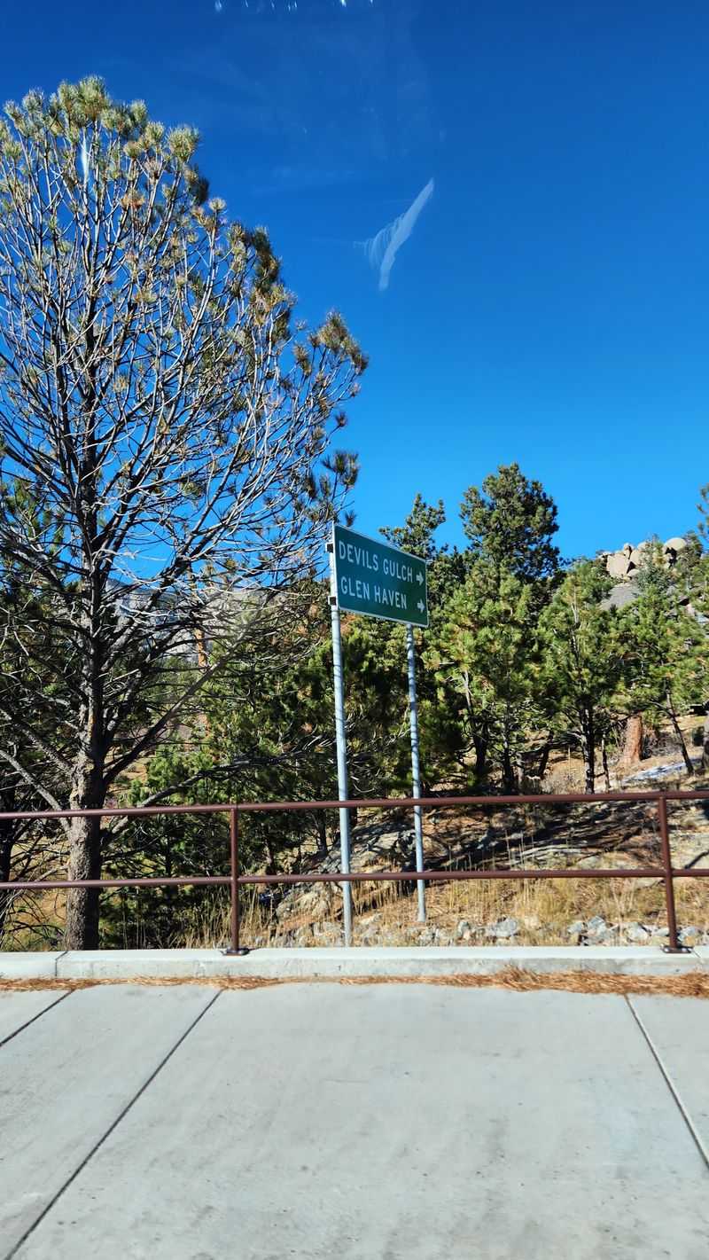 Devils Gulch Road, Estes Park, Glen Haven and Drake