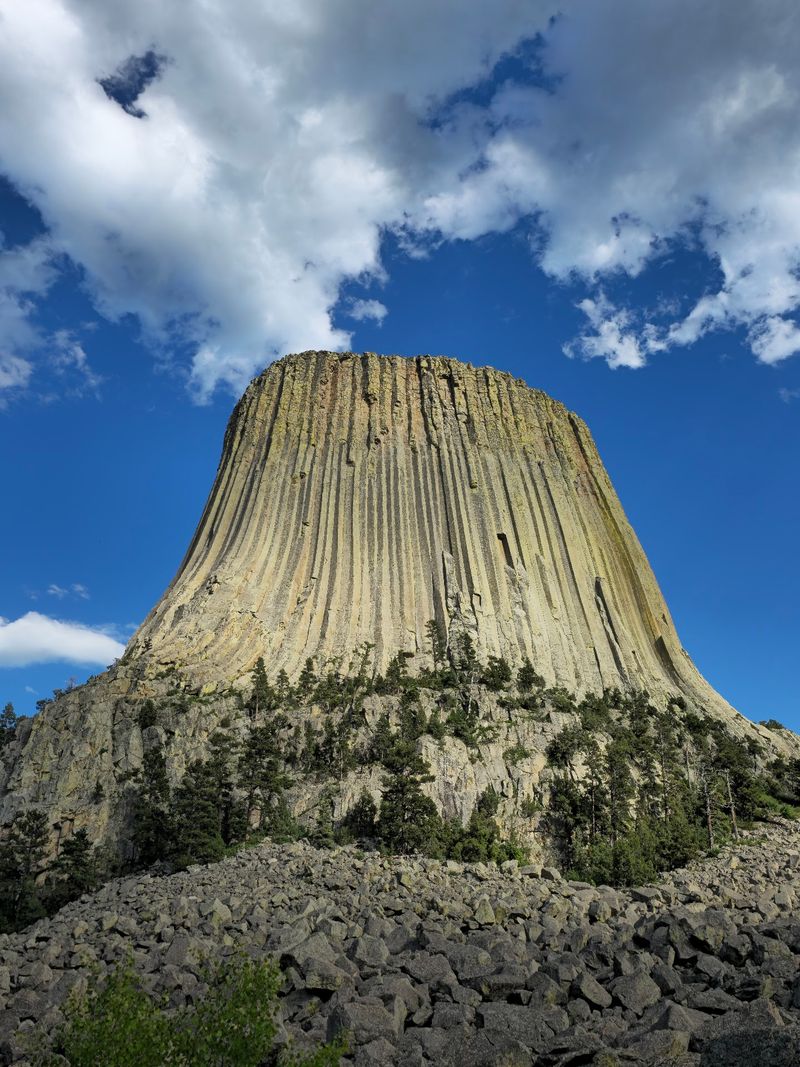 Devil’s Tower gives the preserve its vertical shock