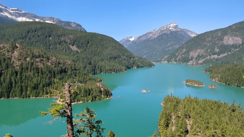 Diablo Lake Vista Point, Rockport, WA Diablo Lake Vista Point, Rockport, WA