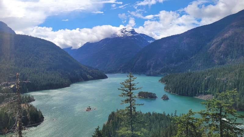 Diablo Lake and Its Unbelievable Turquoise Water Diablo Lake and Its Unbelievable Turquoise Water