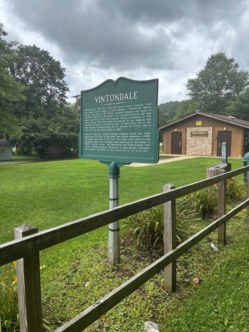 Vintondale's Eliza Station: A Rest Stop With Character