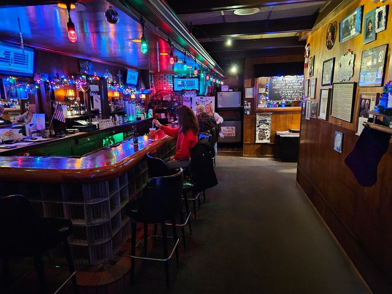 Dim Candlelight and Old Fashioneds at the Bar Dim Candlelight and Old Fashioneds at the Bar
