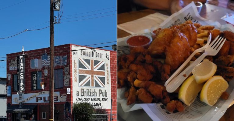 Dining At This California Fish And Chips Spot Feels Like A Trip To London