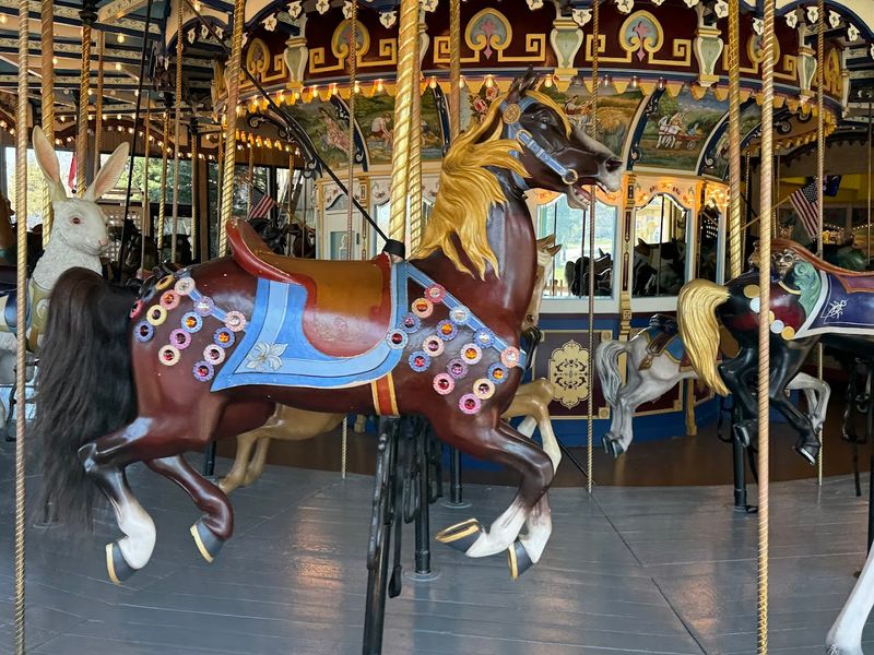 The 1920s Carousel Is a Beloved Village Landmark