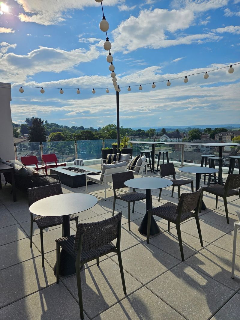 Dinner Comes With A 360-Degree View Up On The Roof