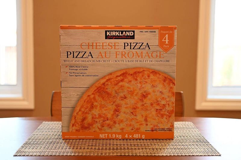 Kirkland Signature Frozen Cheese Pizza