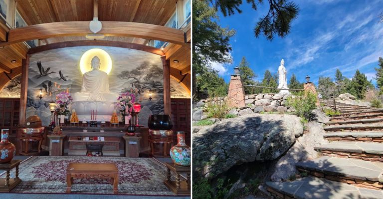 Discover Towering Buddha Statues And Peaceful Gardens At This Little-Known Colorado Monastery
