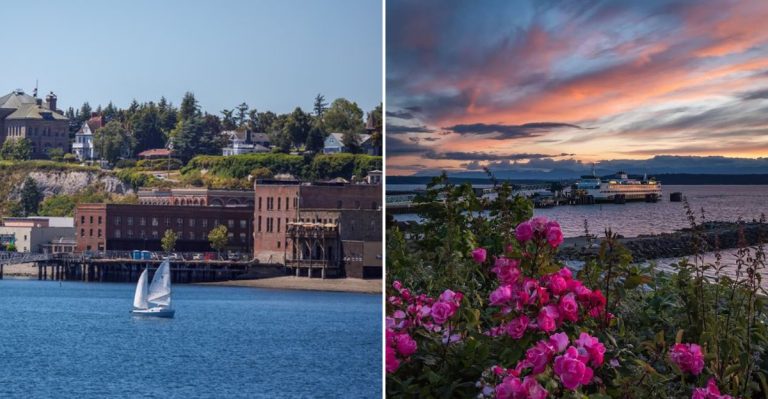 Ditch The Car And Stroll Through These 11 Gorgeous Washington Towns