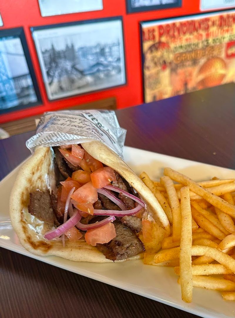Do Not Overlook The Gyro And Fries