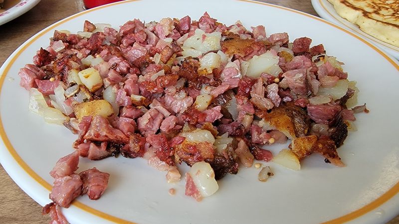If You Want A Savory Standout, Look At The Corned Beef Hash Or Garbage Skillet