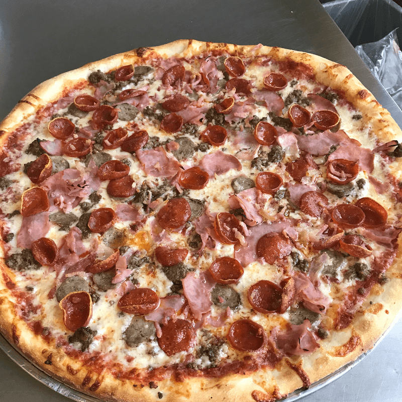 Pepperoni, Mushroom, Sausage, Bacon Harmony