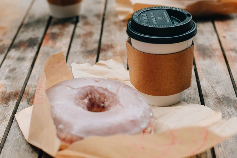 Donuts And Hot Chocolate In The Morning Donuts And Hot Chocolate In The Morning