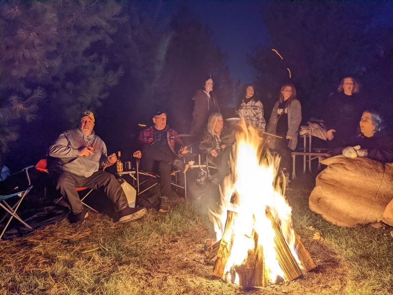 Donuts, Fudge, And Fireside Warmth