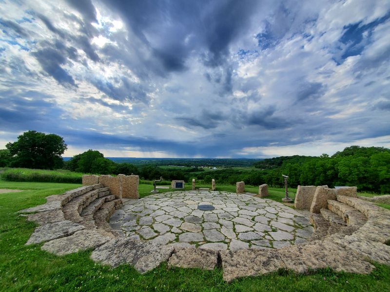 Horseshoe Mound Panorama Of Three States