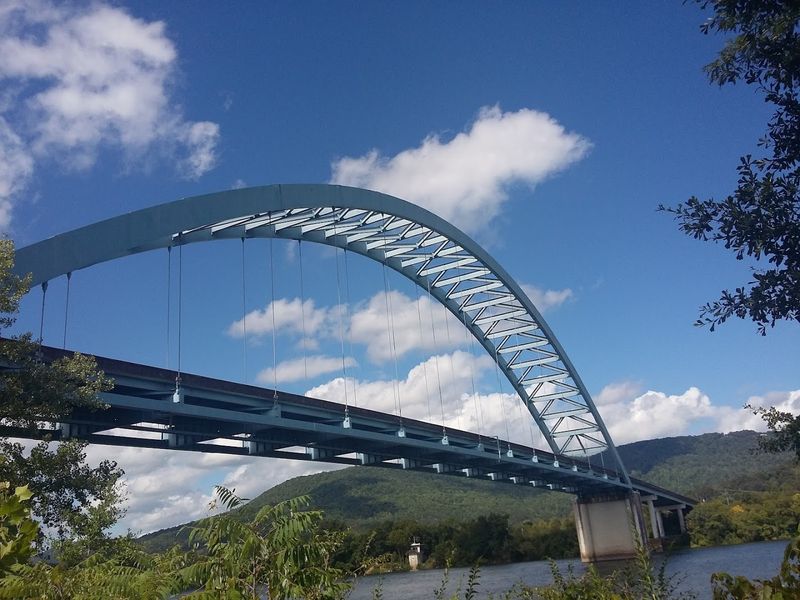Sunset From The South Sauty Bridge