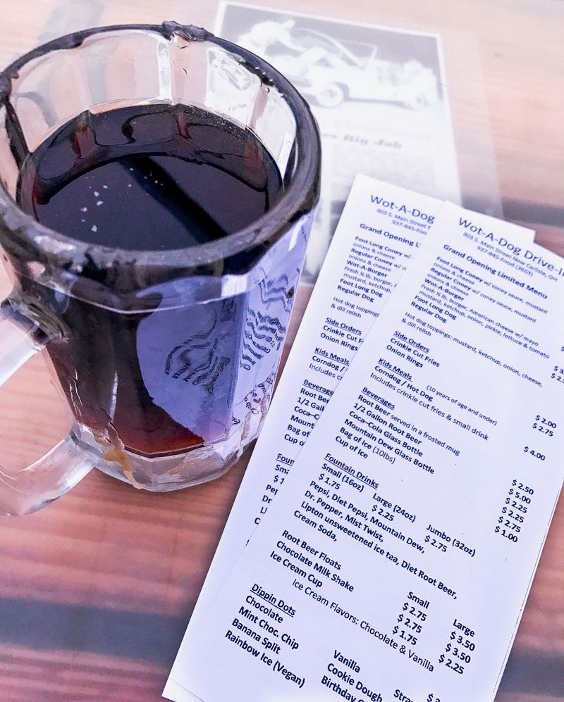 Draft Root Beer In A Frosted Mug