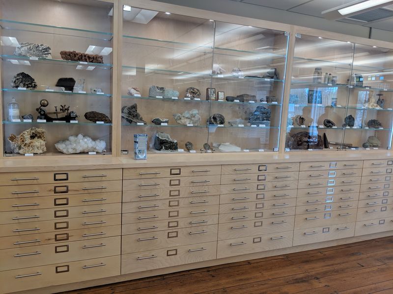 Drawers Full Of Mineral Specimens Drawers Full Of Mineral Specimens