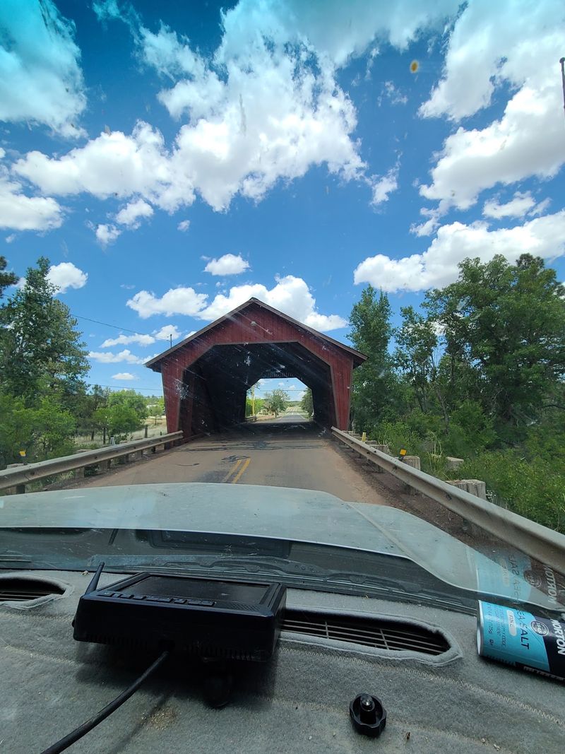 Driving Straight Through a Piece of History Driving Straight Through a Piece of History