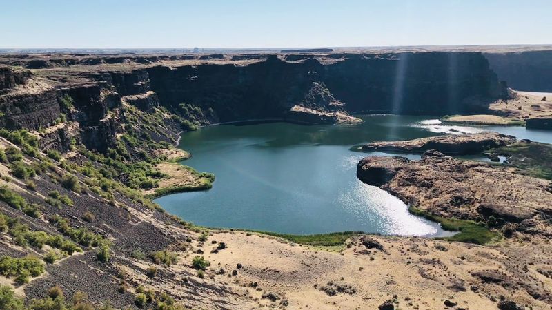 Dry Falls And Sun Lakes-Dry Falls State Park, Coulee City Dry Falls And Sun Lakes-Dry Falls State Park, Coulee City