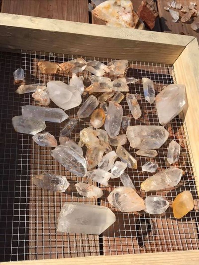 Dusty Hands, Bright Crystals
