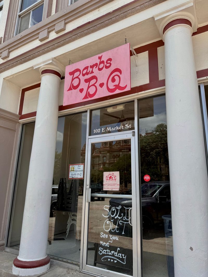 Barbs B Q, Lockhart, Texas (102 E Market St, Lockhart, TX 78644)
