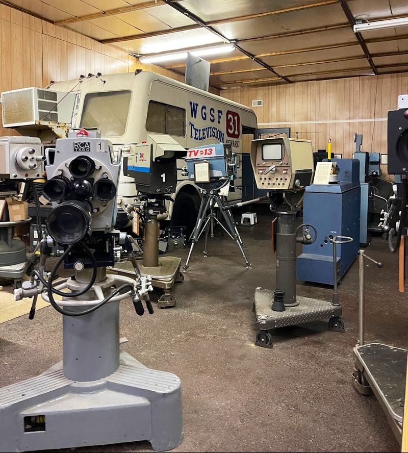 The Camera Room and Broadcasting Equipment