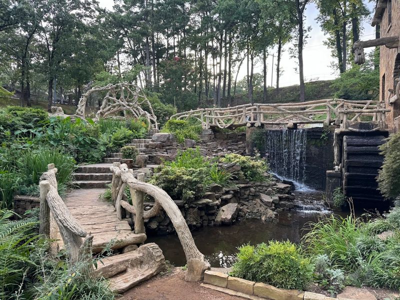 Mossy Bridges And Winding Paths