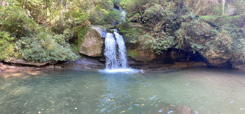 Hidden Sections Behind The Falls
