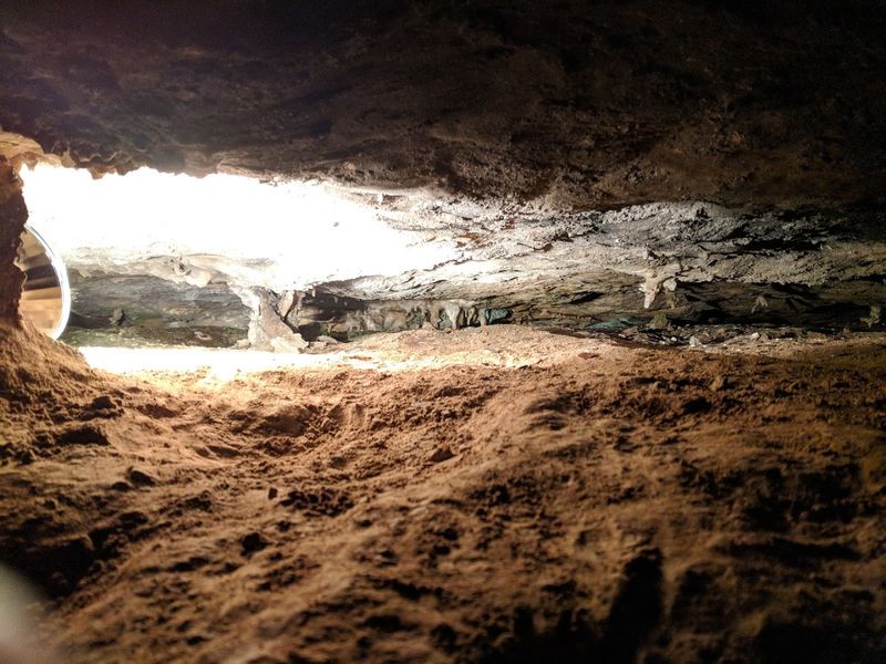 Compact Passageways Packed With Dense Mineral Formations