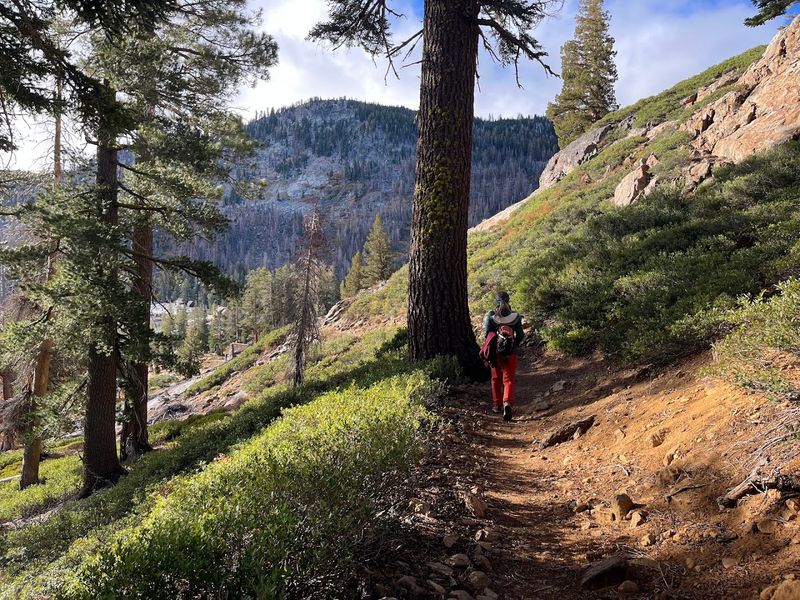 Earning Every Step To Lake Aloha