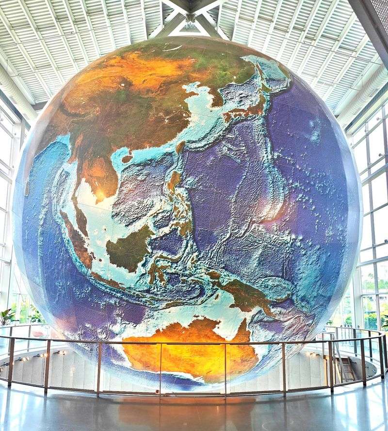 Eartha Is The World's Largest Rotating Globe