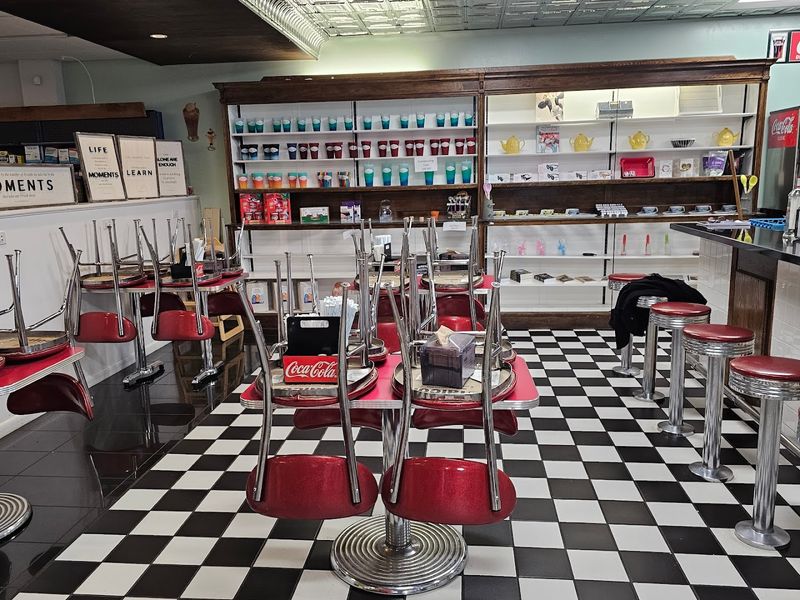 Economy Drug & Old-Fashioned Soda Fountain In Ely