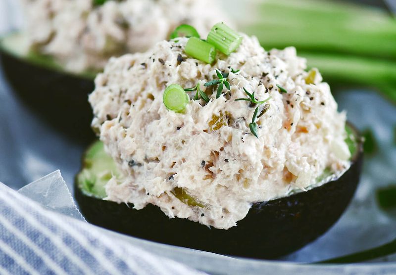 Avocado Tuna Boats