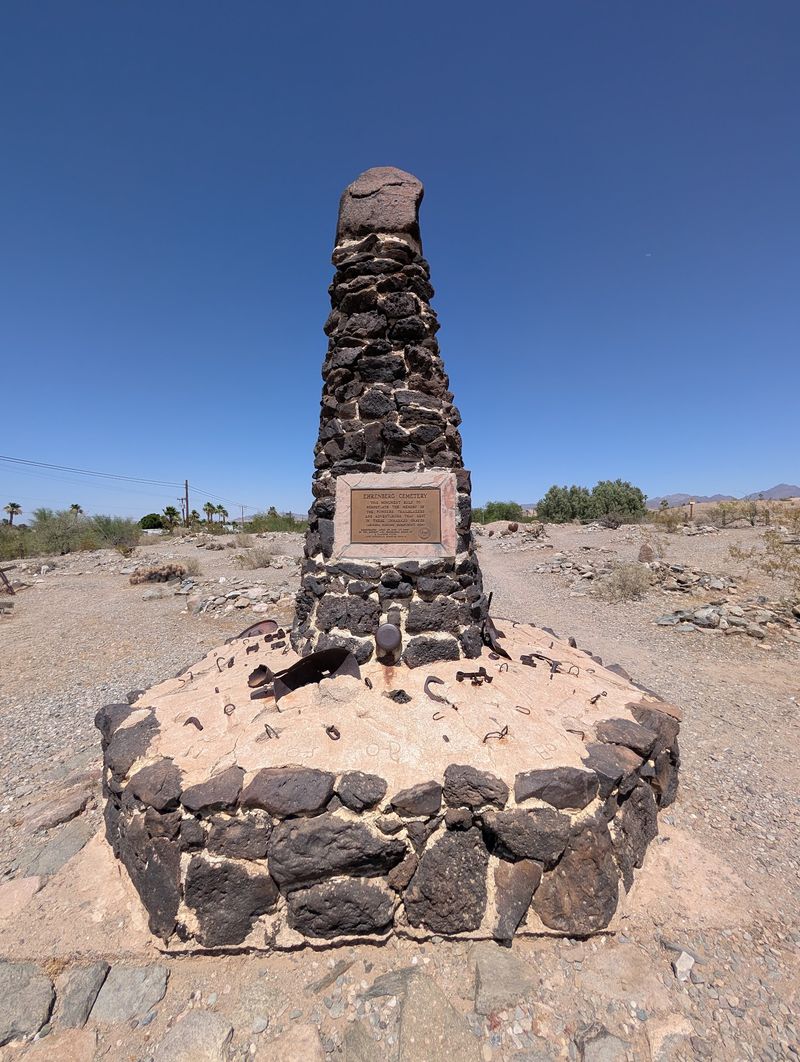 Ehrenberg Pioneer Cemetery History