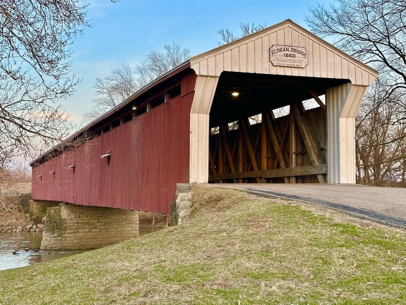 Eldean Covered Bridge, Troy
