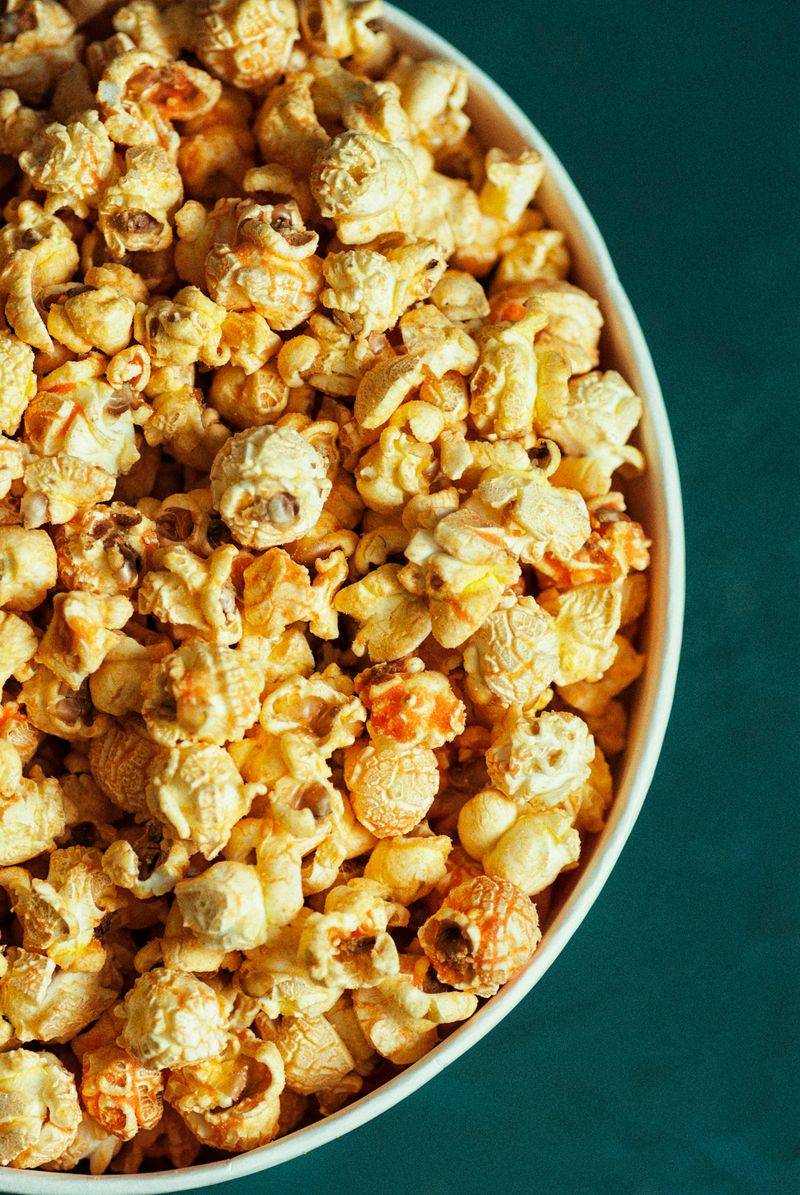Kettle Corn Cooked In Copper Kettles