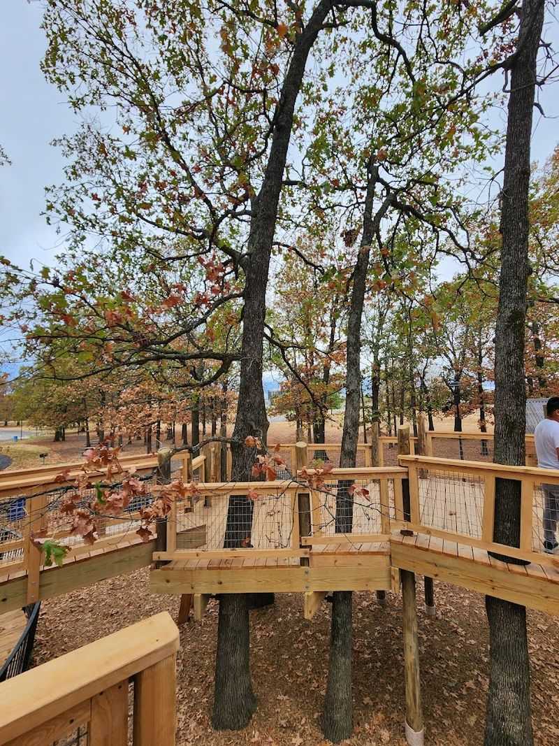 Natural Setting Adds A Wooded Adventure Feel