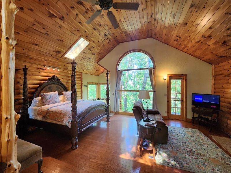 Handcrafted Wood Interiors With Rustic Architectural Detail