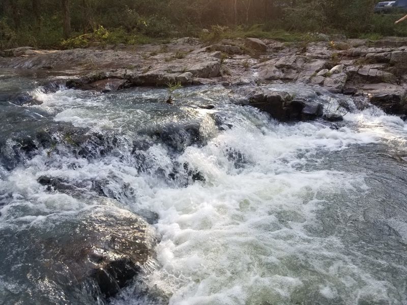 Narrow Forest Trails Leading To A Sudden Waterfall Reveal