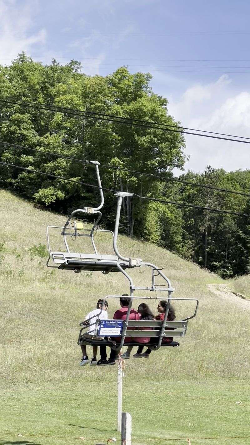 Enjoy The Chairlift Climb