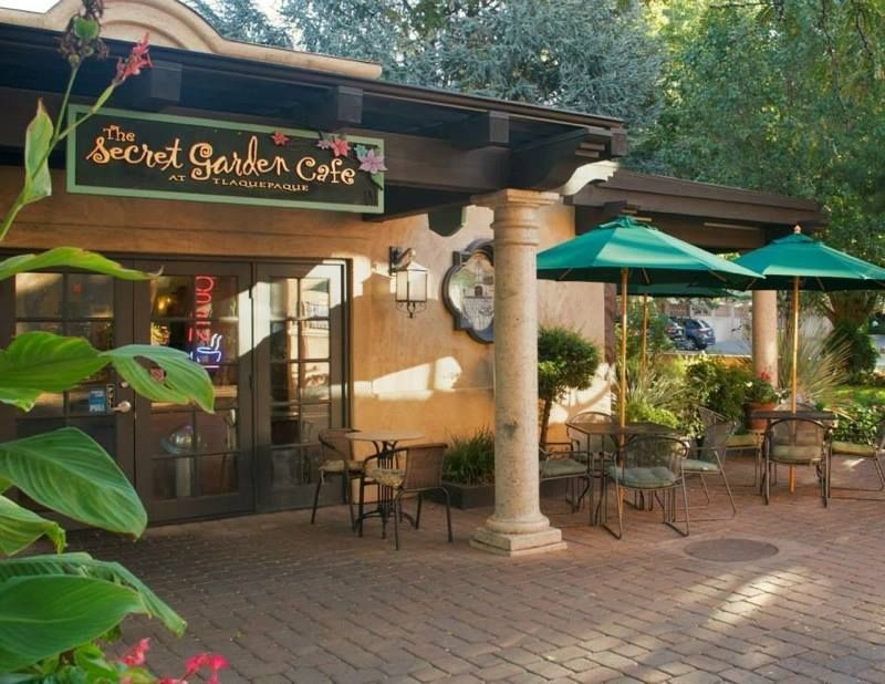 European Garden Charm Meets Desert Magic