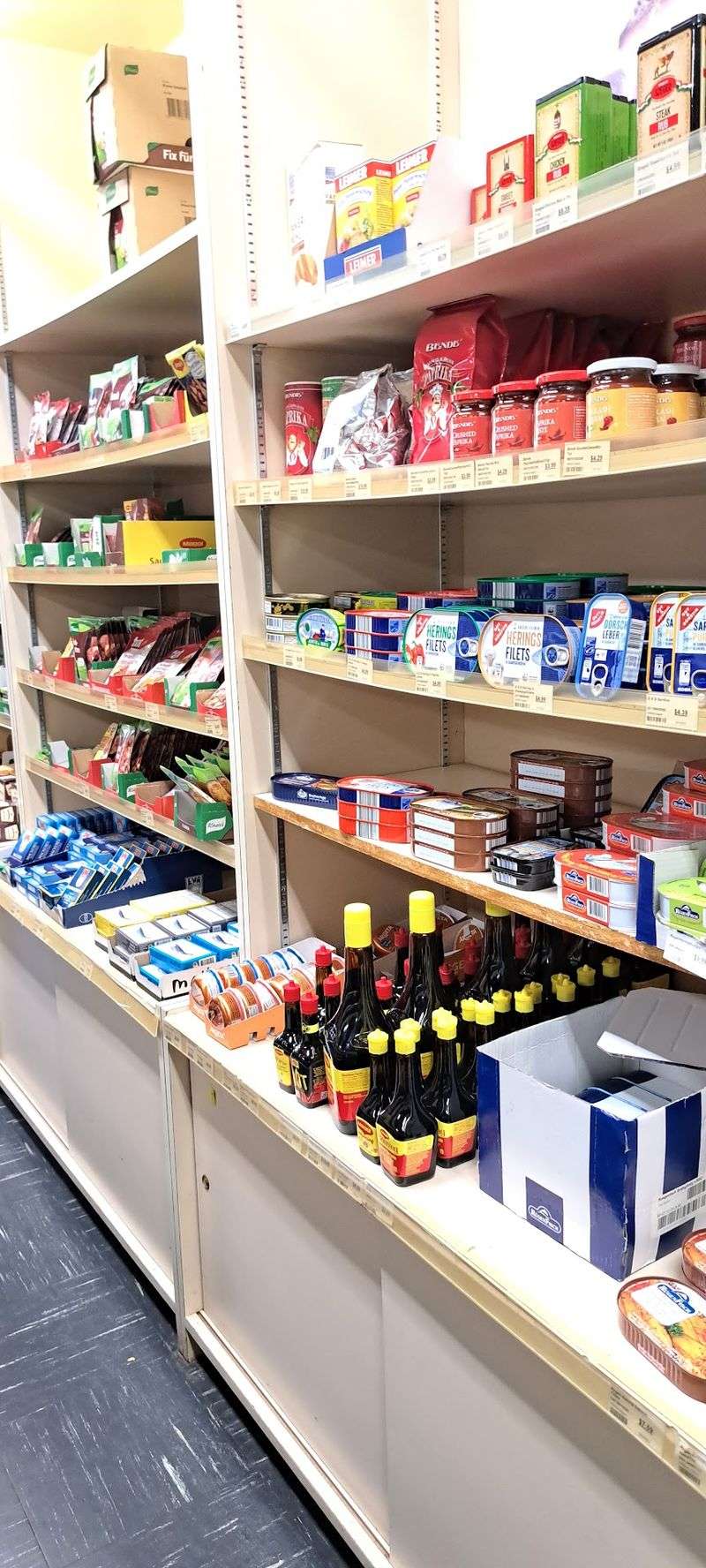 European Household Goods Hide Between The Snacks