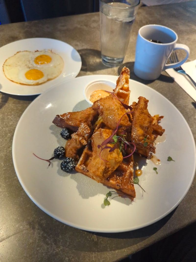 Chicken and Waffles With a Spicy Twist